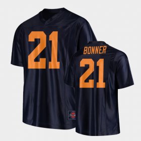 #21 Ra'Von Bonner Replica Fighting Illini Original Retro Football Mens Black Jersey 282125-248